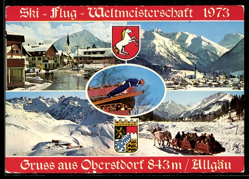 Oberstdorf allg - ak, /allg