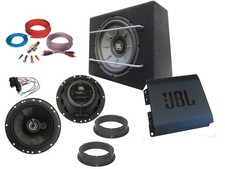 JBL für VW Golf 6 3 Wege Lautsprecher Subwoofer Verstärker 1480 Watt
