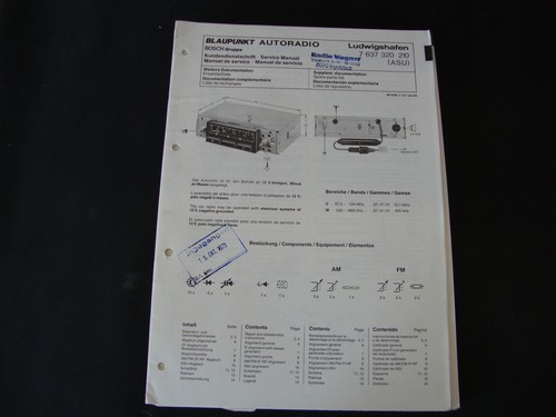 Original service manual - original,