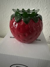 PartyLite Teelichthalter Votivkerzenhalter "Strawberry" Erdbeere Kerzenhalter