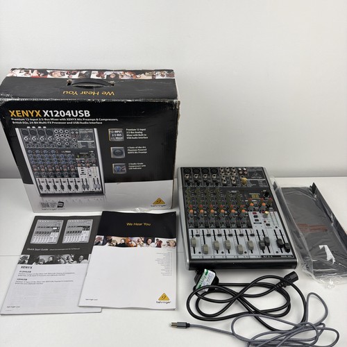 Behringer xenyx x1204 - xenyx, usb