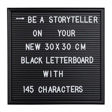 Letterboard 30x30 Stecktafel