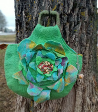 Handgefertigte grüne