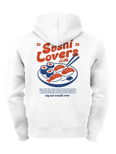 Herren hoodie sushi lovers - hoodie,