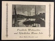 AK - WK2  Kriegs-Weihnachts Postkarte - Kanal Küste 1942