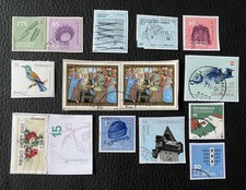 Lot von 15 Briefmarken