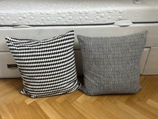 2x Kissen 50x50 cm Ikea Samt