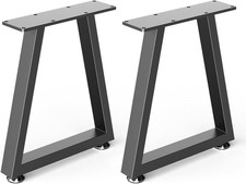 2 Stück Tischbeine Metall