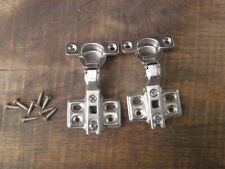 2x Topfband 26mm Scharnier Topfscharniere Federscharnier Gekröpft für Innenliege