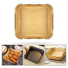  80 Blätter Einweg-Luft-Frerat-Papier-Öl-dichtes quadratisches Backbucher