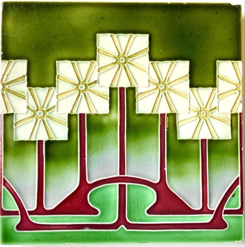 Originale jugendstil fliese - originale, jugendstil-fliese