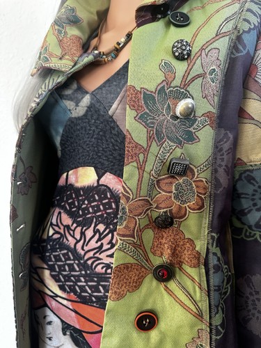 Desigual set mantel - mantel, kleid