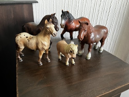 Schleich pferde konvolut 90er - konvolut,