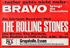 Rolling Stones Konzert Poster