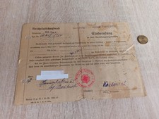 Einberufung Reichsluftschutzbund 1939 Landesgruppe Nordmark Ortsgruppe Hamburg 2