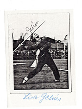 Lisa Gelius - Europameisterin Hochsprung 1938 (Leichtathletik 1860 München)