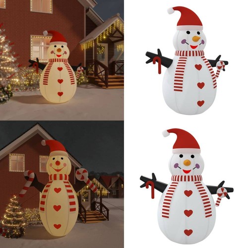 Aufblasbarer schneemann mit - schneemann,