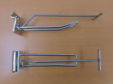 Zweifach Haken 6cm Panellenwand 20x Lamellenwand Lamellen Wandhaken Tegometall