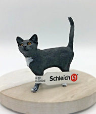 Schleich® Farm World 17068 Katze, stehend Grau | Bauernhof | Figur Sammler
