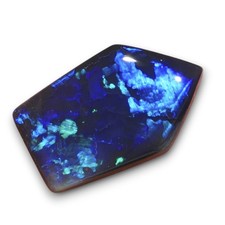 Schwarzer Opal aus Lightning Ridge Australien Schmuck Edelstein Black Opal