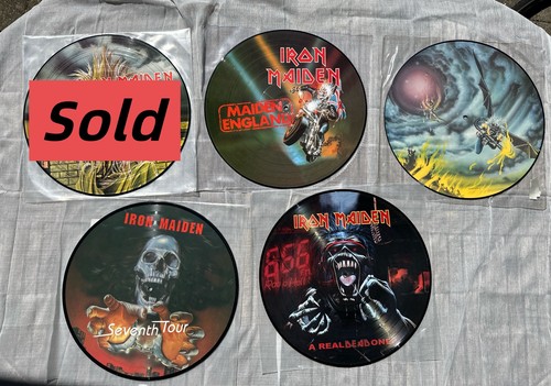 Rare items iron maiden vinyl - items!!,