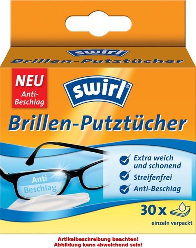 Swirl brillen putztücher - 30,