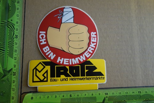 Alter aufkleber handwerk - alter,