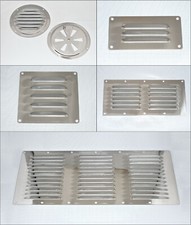 Kiemenblech Edelstahl rund eckig Lüftungsblech Gitterblech Lüftungsgitter