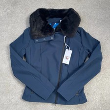 Rossignol Damen Josiane Softshell Jacke Mantel Winter Navy Original UVP 320£ Ski