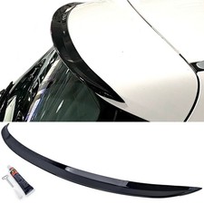 Dach Heckspoilerlippe Schwarz