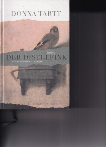 Tartt der distelfink roman - tartt,