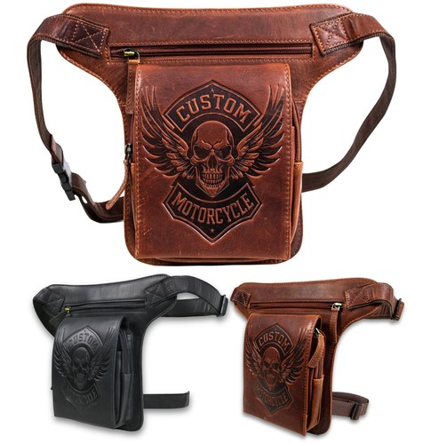 Biker beintasche leder - biker,