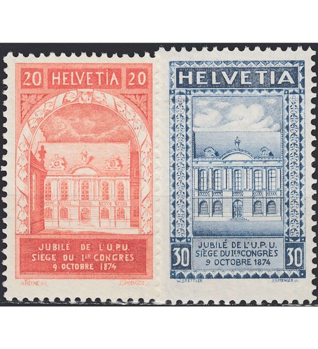 Schweiz 192 193 postfrisch - nr., 192-193