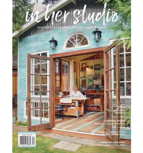 Her studio from - in,