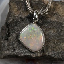 Edelopal Anhänger, 925er