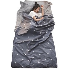 Baumwolle Schlafsack, Reise, Inlett, leicht, kompakt, Sommerschlafsack, Unisex