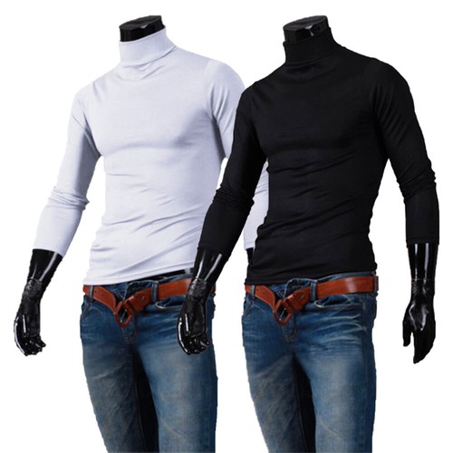 Herren langarmshirt rollkragen - herren,