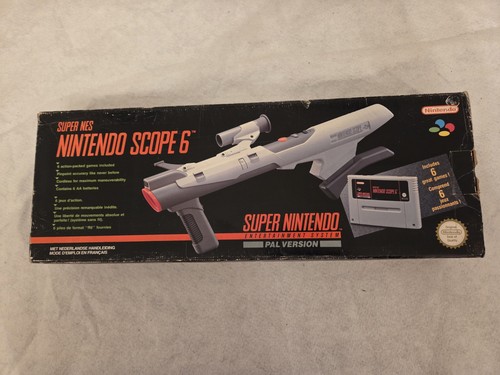 Snes super nes nintendo scope - nintendo,