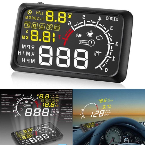 Uni auto hud head - 5.5", up