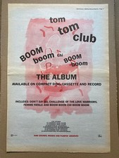 TOM TOM CLUB BOOM BOOM CHI