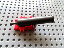 Lego Kanone Soldaten Piraten 2527 Gestell rot 2x4 2533c01 alt dunkelgrau