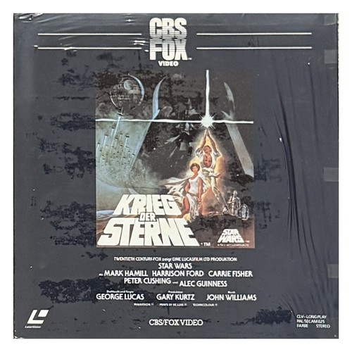 Krieg der sterne laserdisc - krieg,