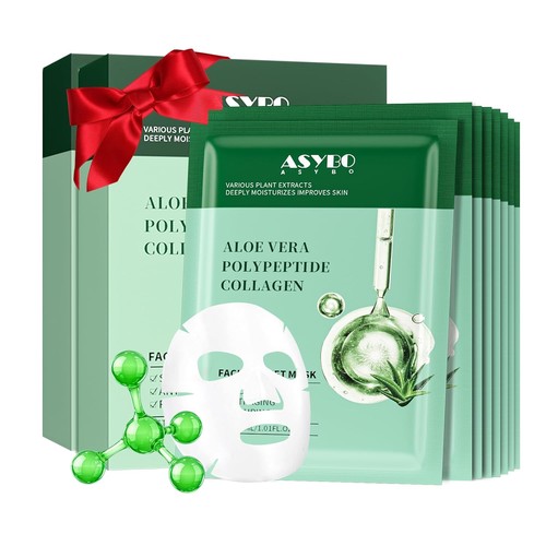 Stück collagen maske aloe - stück,