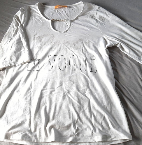 Shirt weiß kurzärmelig - shirt,,