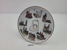 Teller Qualitätsporzellan Dr. Merkle Atelier Germany Berlin Dresden usw. #256797