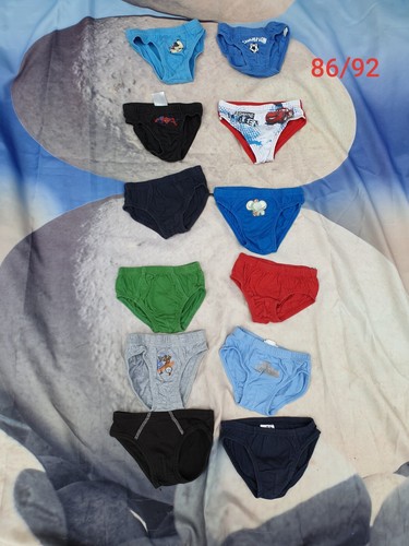 12x kinder slips - slips, /unterhosen