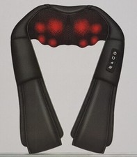 Shiatsu Nackenmassagegerät mit Wärmefunktion kabellos inkl. Akku 3D-Massage 