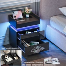 Nachttisch RGB LED Hochglanz