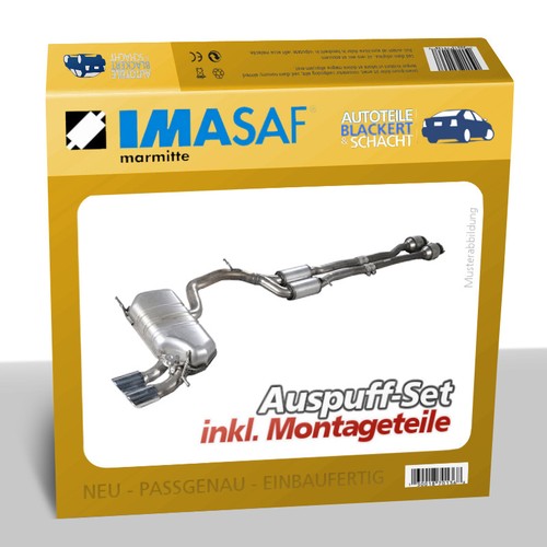Imasaf auspuffanlage komplett - imasaf,