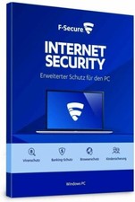 F-Secure Internet Security  2024/2025 • 1, 3, 5 oder 10 Geräte 1, 2 oder 3 Jahre